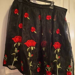 Forever21 Floral skirt
